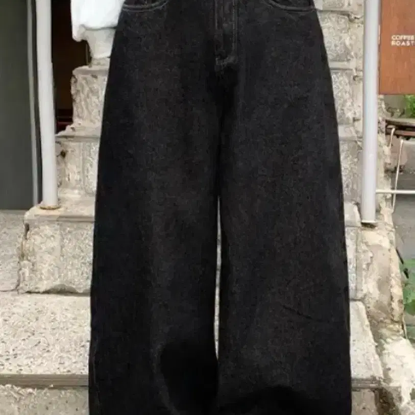 자스민벨 와이드 데님 팬츠