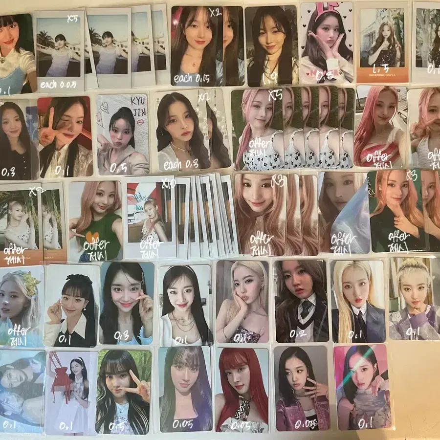 여돌 엔믹스 스테이씨 아이브 르세라핌 트레저 최예나 포카 양도