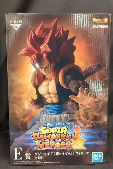 반다이 스피리츠 제일복권 드래곤볼 SUPER DRAGONBALL HEROES E상 초사이어인 4 오지터 GT MASTERLISE 피규어