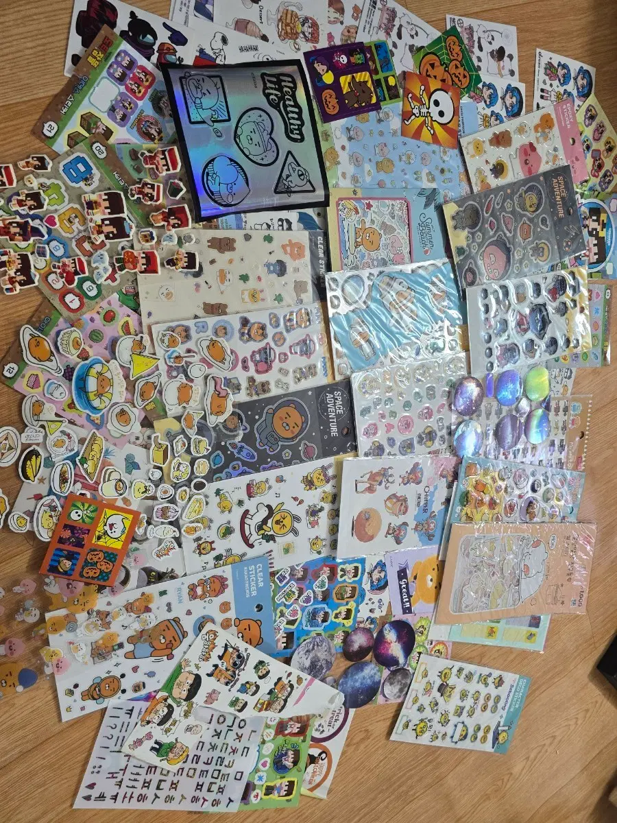 다꾸 스티커 팩 일괄판매 (네고가능)