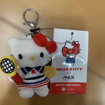 헬로 키티 미 테니스 키링 새상품