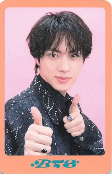 BTS DICON JIN 트레이딩 카드 9/14