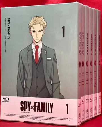 애니메이션 Blu-ray SPY x FAMILY 초회 생산 한정판 1기 전 6권 세트