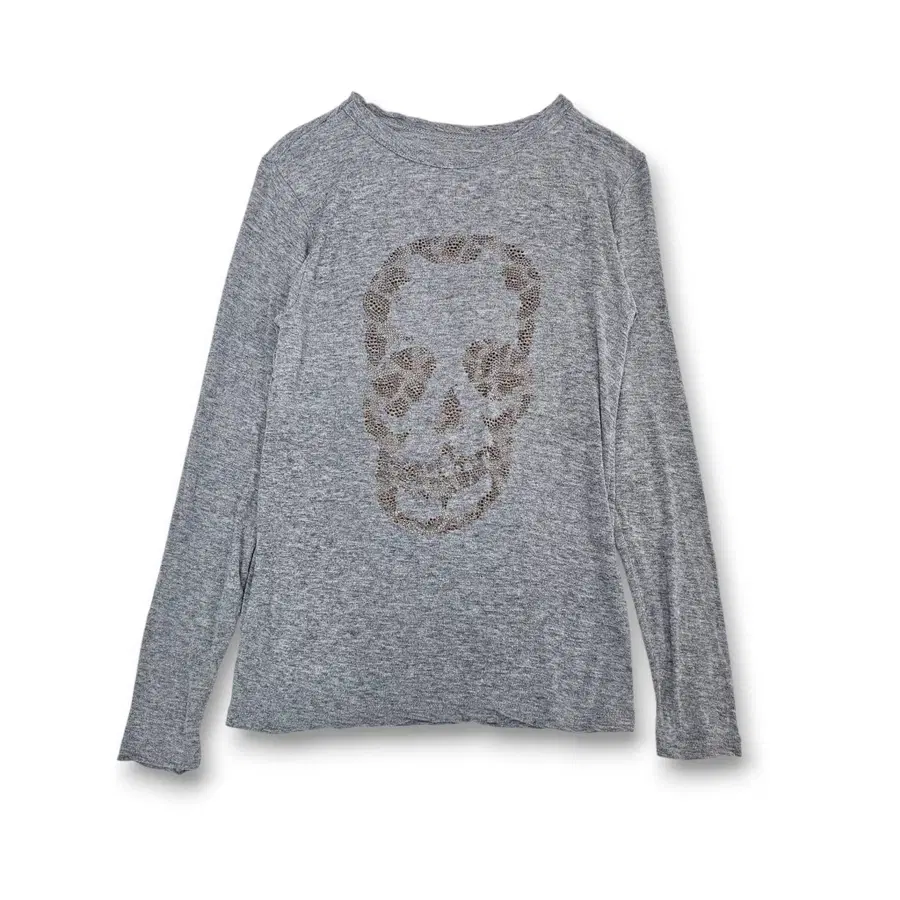 F Skull 그런지 스컬 롱슬리브