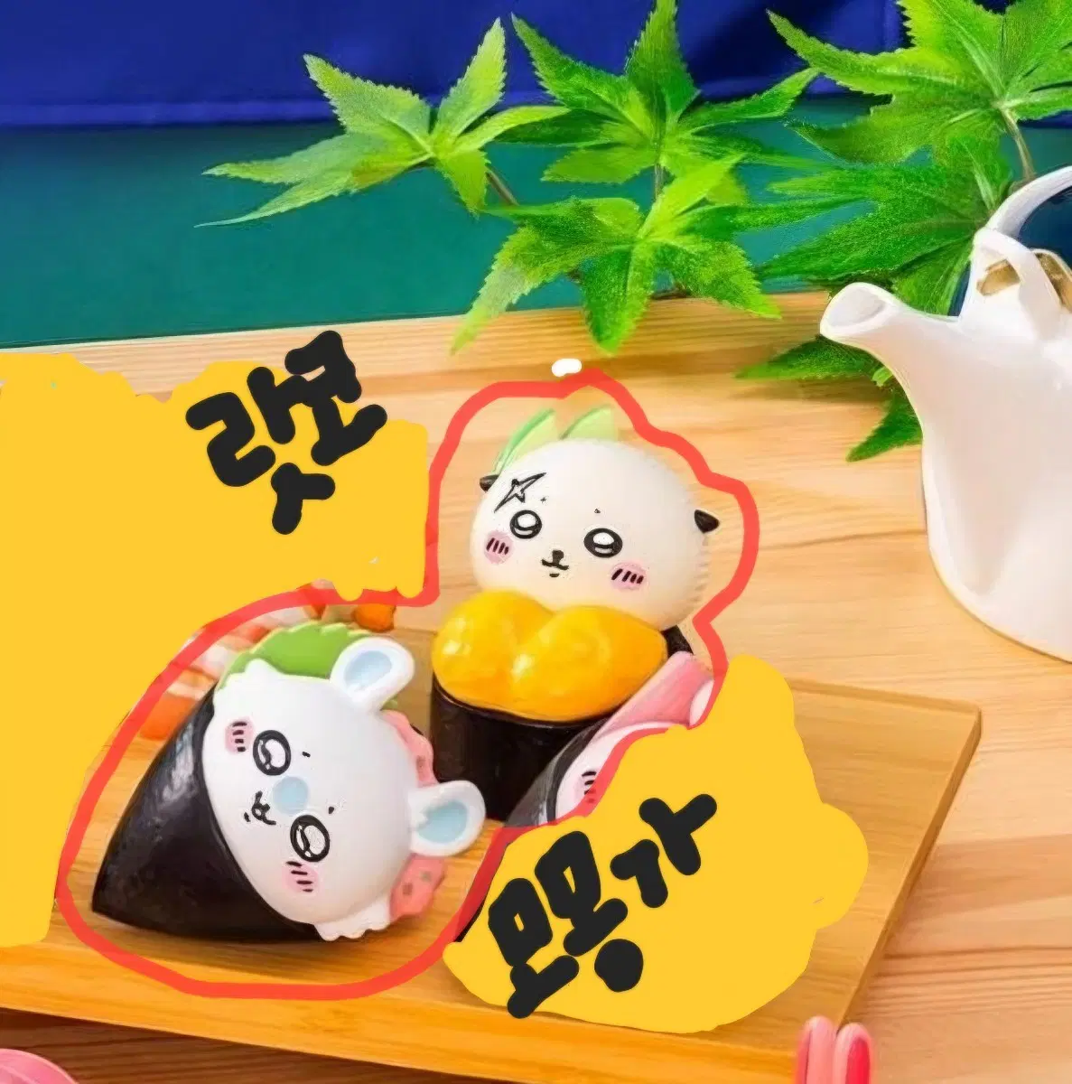 치이카와 스시 팝업 랏코와 모몽가