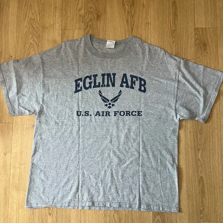 빈티지 U.S. Air Force Eglin AFB 반팔 티셔츠