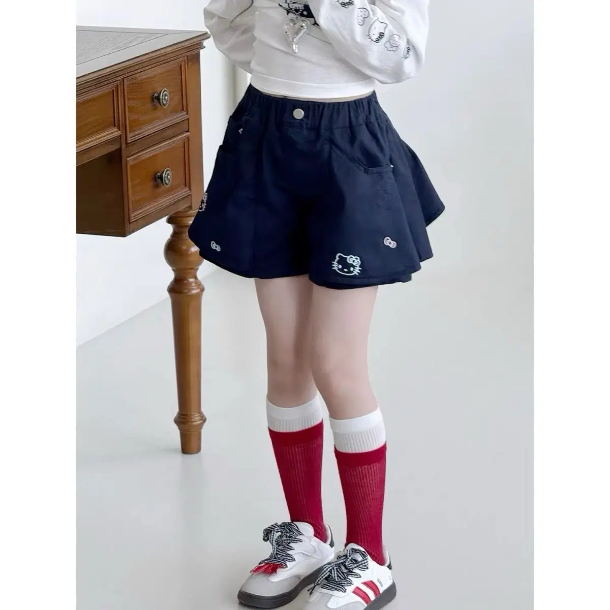 키티 여아 반바지 (새옷