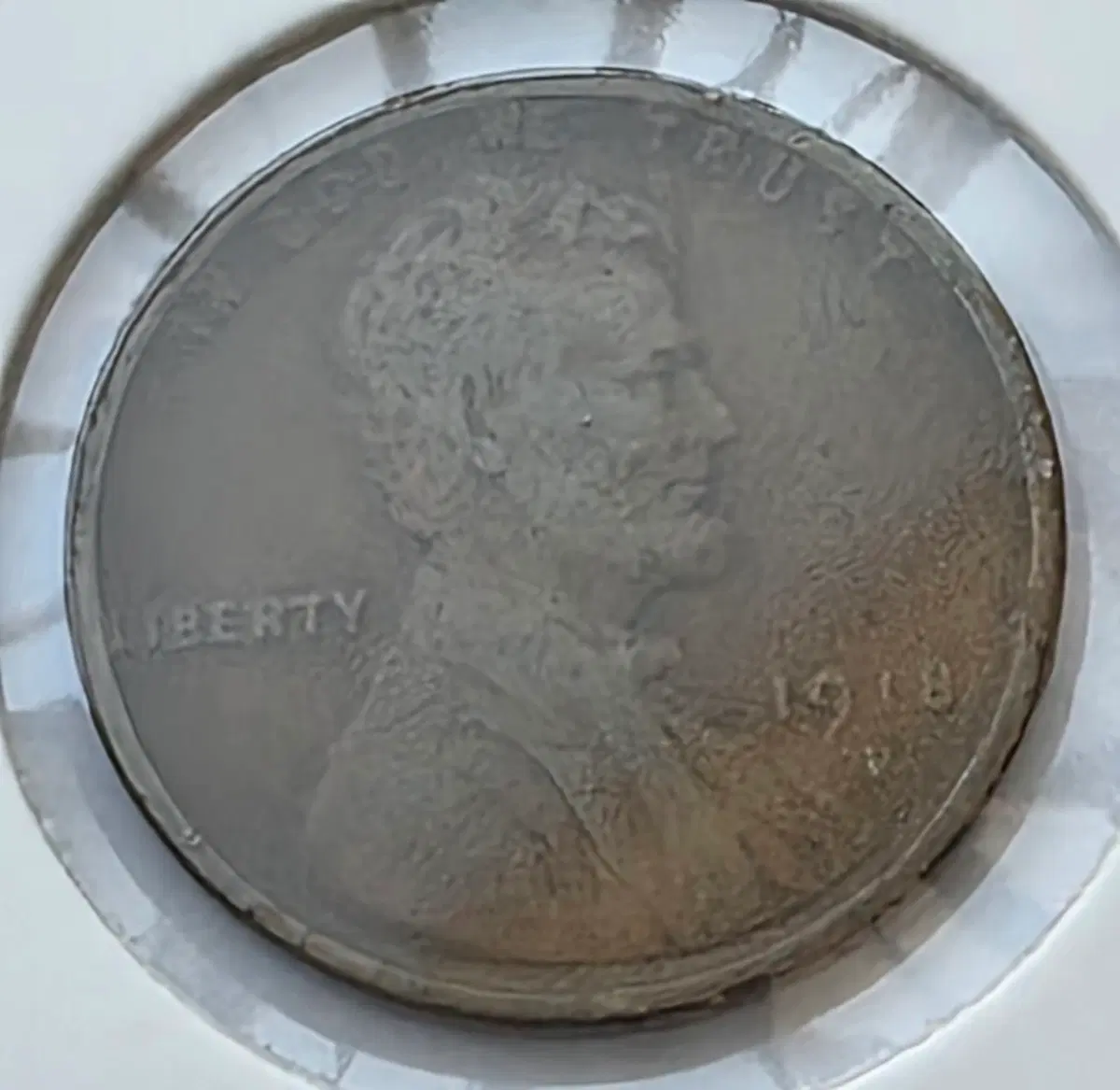 링컨 1센트 1918_D 년도 덴버 페니