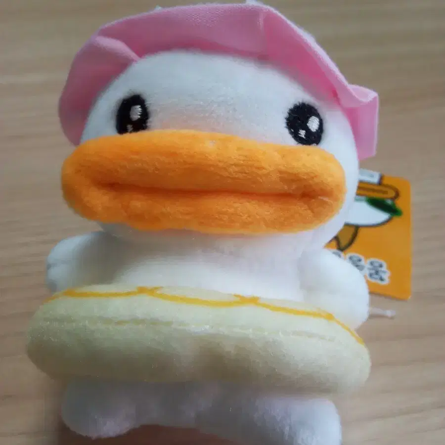 몽총한 오리 바캉스 첨벙첨벙 8cm 키링