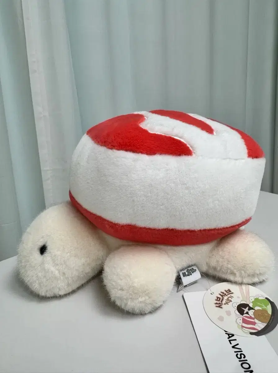 샤브샤브 거부기 고기 25cm 중형 인형 새상품 정품