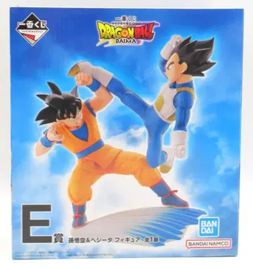 BANDAI SPIRITS 제일복권 드래곤볼 DAIMA E상 손오공&베지터 피규어