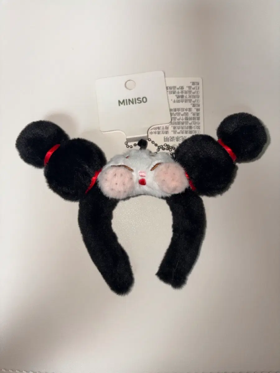 미니소 누이 머리띠 인형 솜깅 10cm 5cm 머리띠 중국 옷