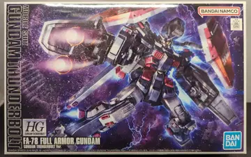BANDAI SPIRITS HG 반다이남코판 풀아머 건담(GUNDAM THUNDERBOLT Ver) 반다이남코판 1/144