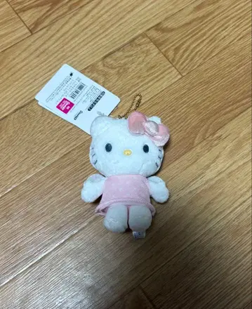 헬로키티 봉제 인형 키링 엔젤
