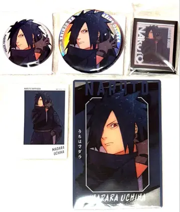 NARUTO 나루토 베이스야드 캔뱃지 클리어 카드 마다라