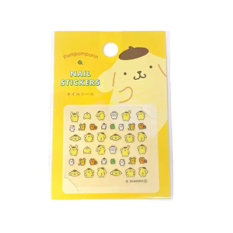 산리오 폼폼푸린 네일스티커