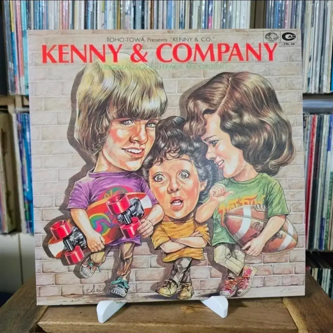 (영화 음악, 프레드릭 마이) Fred Myrow - Kenny & Company OST LP