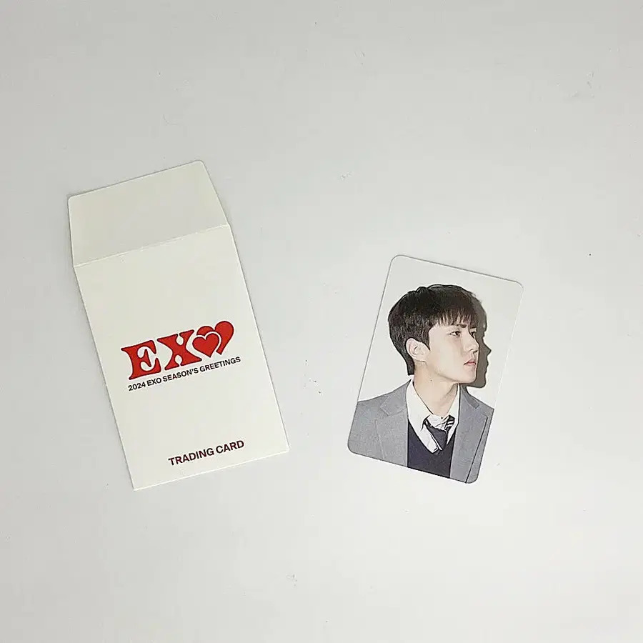 엑소 세훈 2024 시즌그리팅 트레이딩 카드 포토카드 포카 A_3 EXO SEHUN 2024 SEASON'S GREETINGS PHOTOCARD A_3