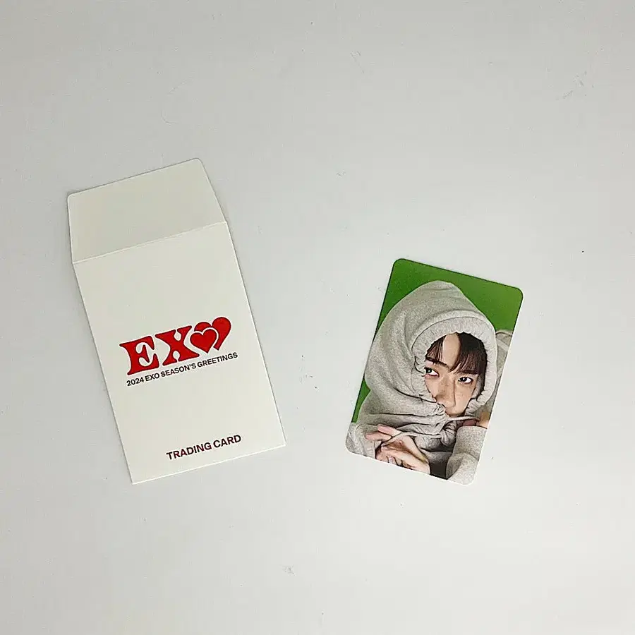 엑소 세훈 2024 시즌그리팅 트레이딩 카드 포토카드 포카 A_2 EXO SEHUN 2024 SEASON'S GREETINGS PHOTOCARD A_2
