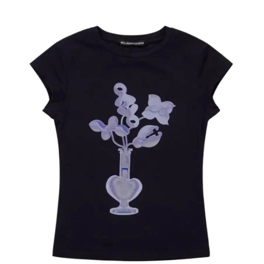 웰빙익스프레스 Vase Half Sleeve Navy
