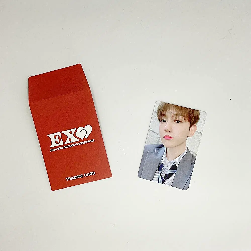 엑소 백현 2024 시즌그리팅 트레이딩 카드 포토카드 포카 B_1 EXO BAEKHYUN 2024 SEASON'S GREETINGS PHOTOCARD B_1