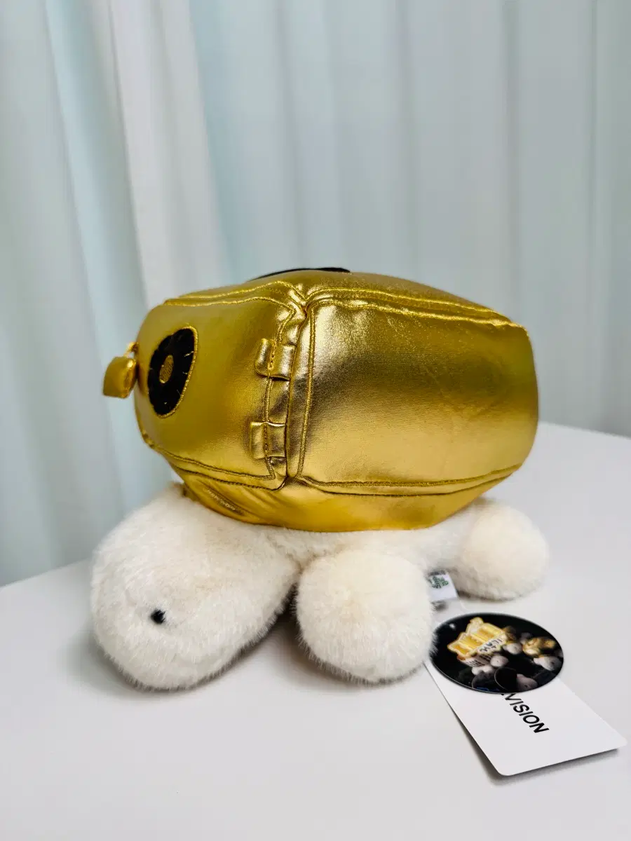 재테크 거부기 금 골드 25cm 중형 인형 새상품 정품 거북이 황금