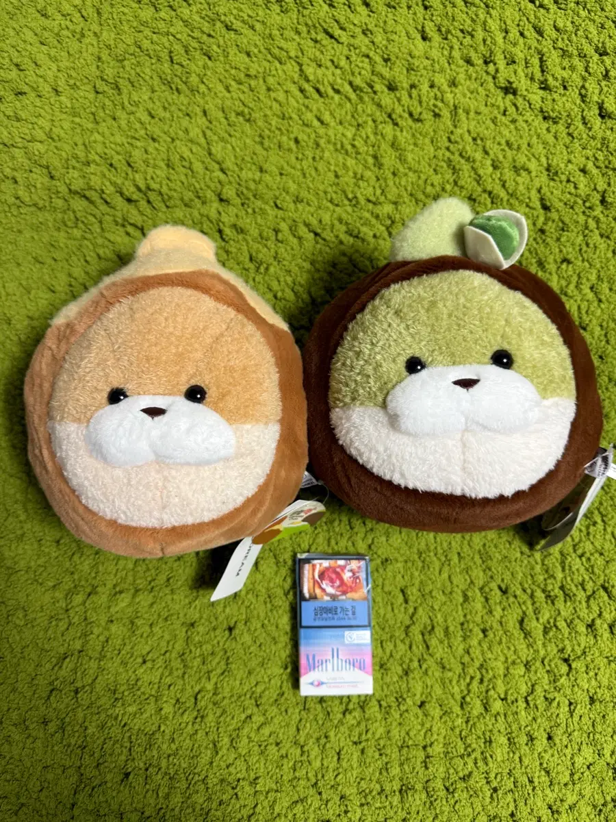 우소우소짱 인형(버터떡&두쫀쿠) 세트