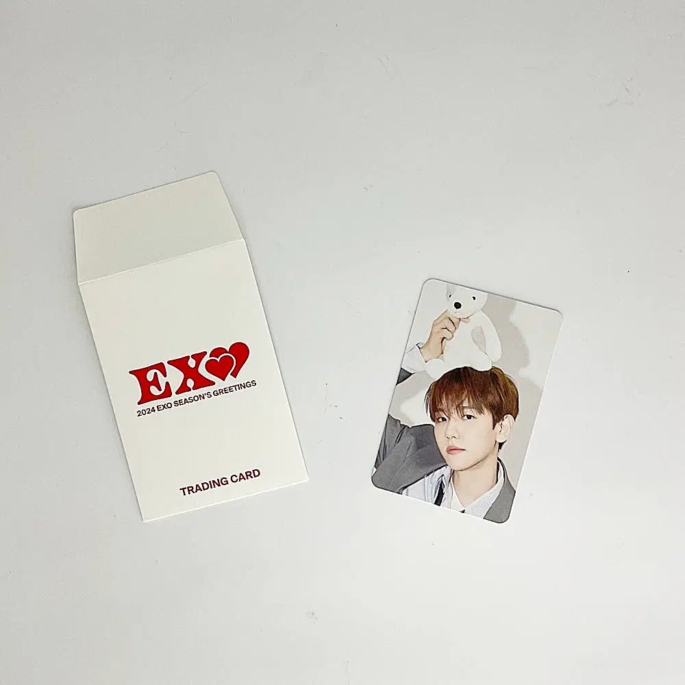 엑소 백현 2024 시즌그리팅 트레이딩 카드 포토카드 포카 A_1 EXO BAEKHYUN 2024 SEASON'S GREETINGS PHOTOCARD A_1