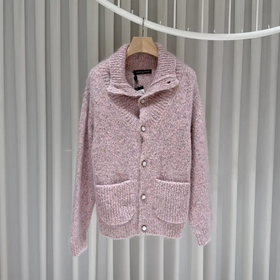 ( S / XL ) 루이비통 트위드 모헤어 가디건 자켓