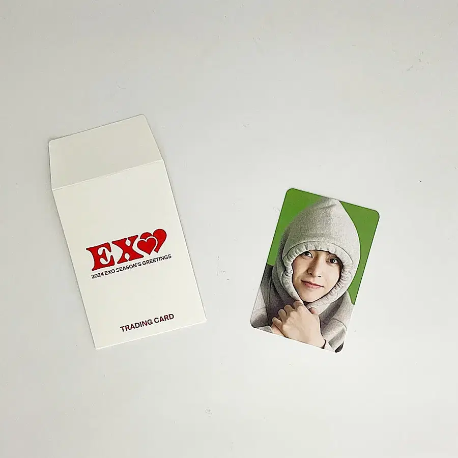 엑소 시우민 2024 시즌그리팅 트레이딩 카드 포토카드 포카 A_2 EXO XIUMIN 2024 SEASON'S GREETINGS PHOTOCARD A_2