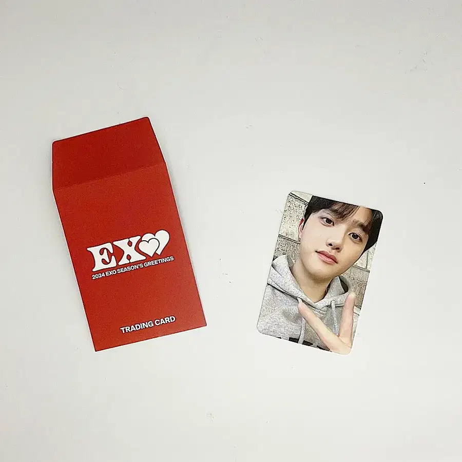 엑소 디오 2024 시즌그리팅 트레이딩 카드 포토카드 포카 B_2 EXO D.O. 2024 SEASON'S GREETINGS PHOTOCARD B_2