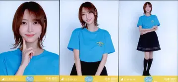 노기자카46 회장 한정판 브로마이드 유키 나오 한여름 전국 투어 2026 티셔츠 후쿠이ver. 컴프