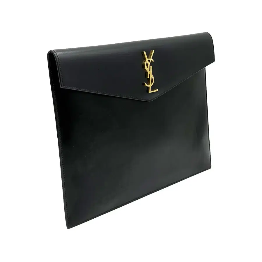 생로랑 Saint Laurent 635171 블랙 모노그램 엔벨로프 업타운 클러치