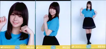 노기자카46 회장 한정판 브로마이드 토미사토 리나 한여름 전국 투어 2026 T셔츠 후쿠이ver. 컴프