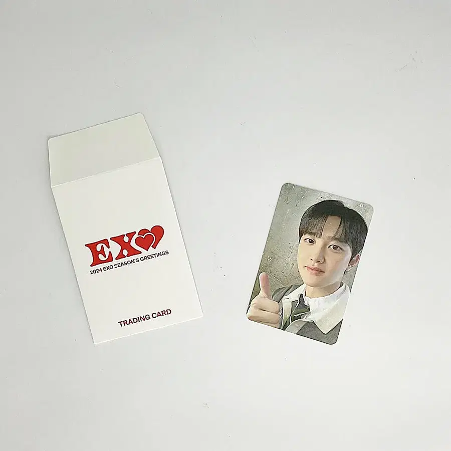 엑소 디오 2024 시즌그리팅 트레이딩 카드 포토카드 포카 A_2 EXO D.O. 2024 SEASON'S GREETINGS PHOTOCARD A_2