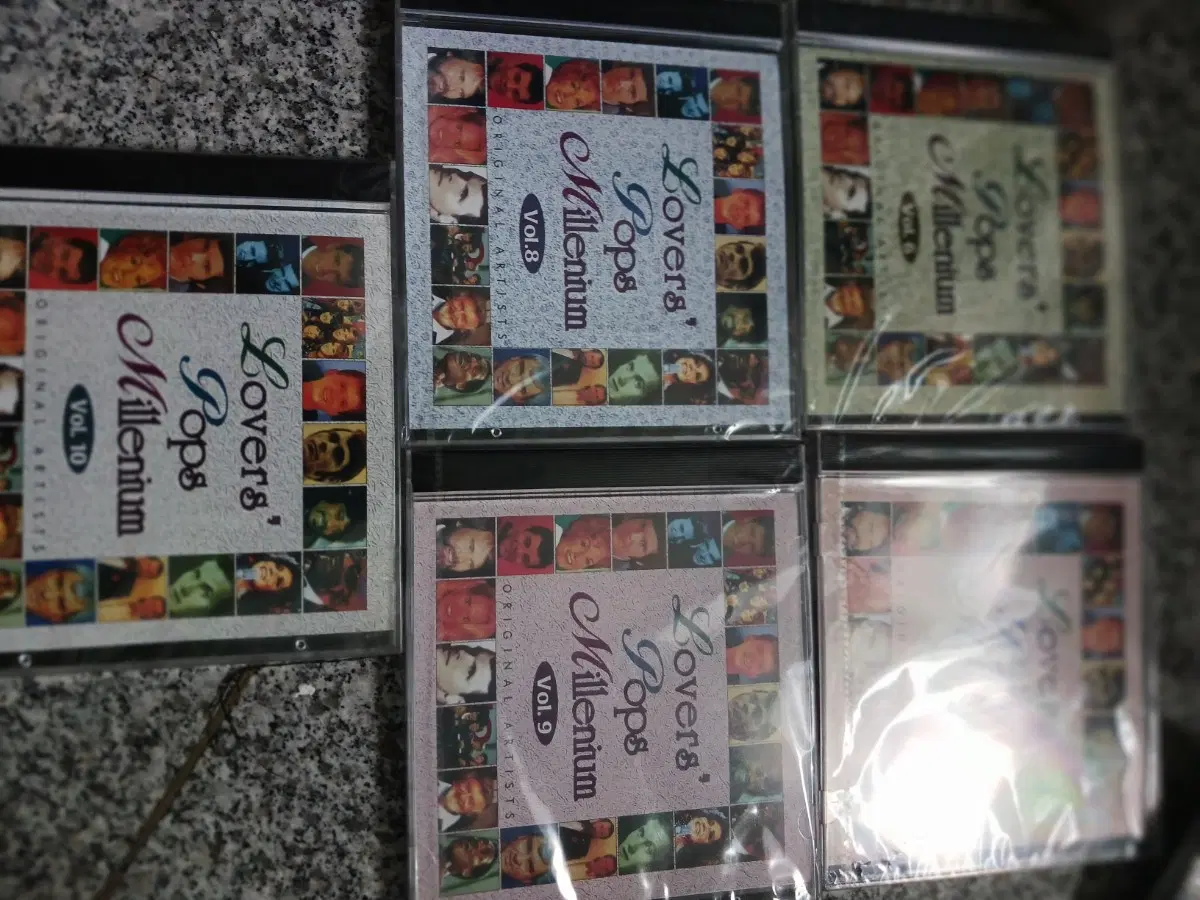 러버스 팝스 밀레니엄 CD 총5장 ..미개봉 새것
