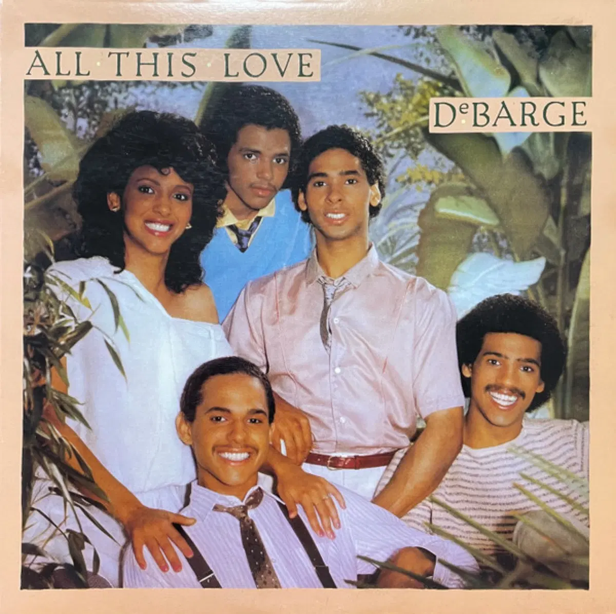 [중고] Debarge 드바지 All This Love 엘피 82년 미국반
