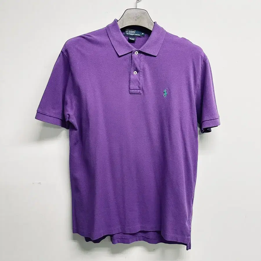 폴로 랄프로렌 (Polo Ralph Lauren) 퍼플 반팔 카라티 (M)