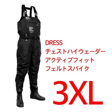 DRESS 스파이크 3XL 사이즈 체스트 하이 웨이더 액티브 핏