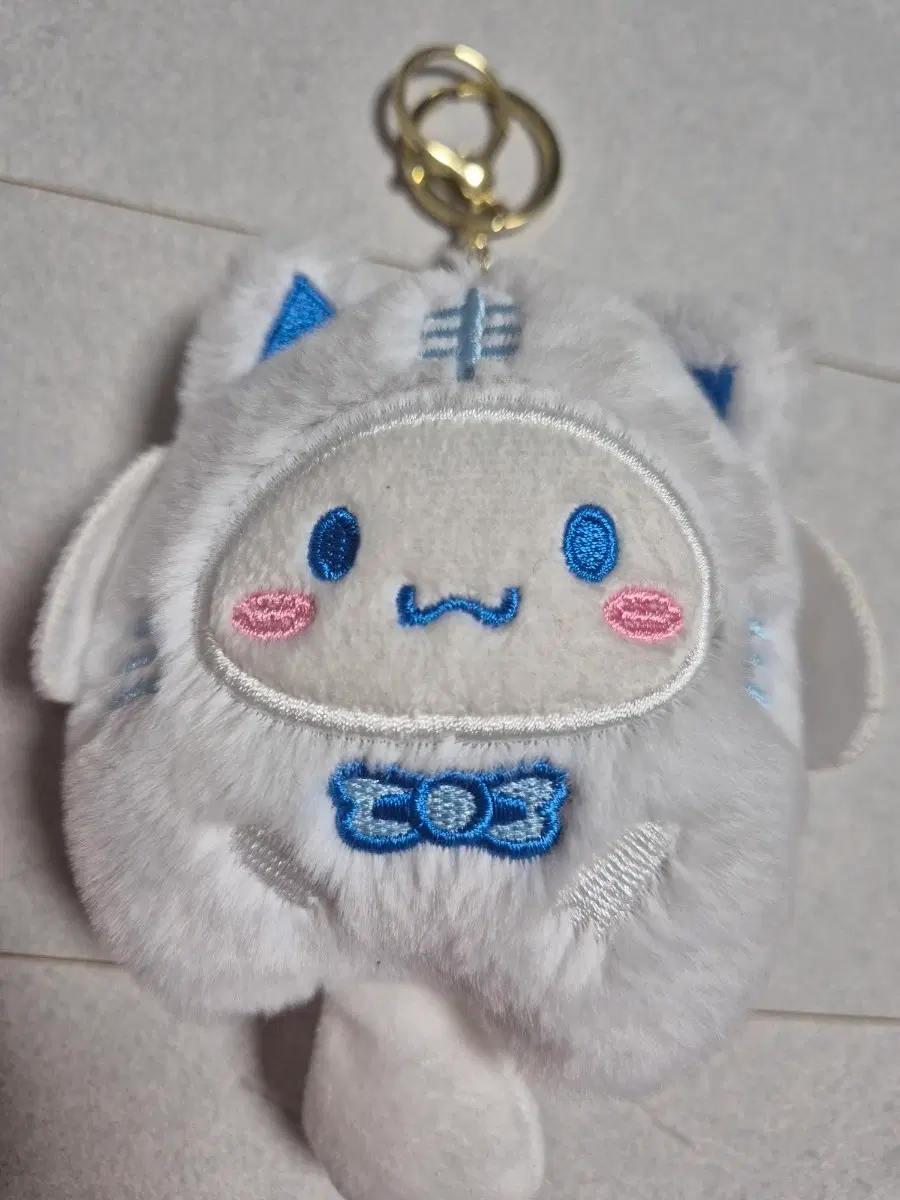 산리오 시나모롤 인형 키링