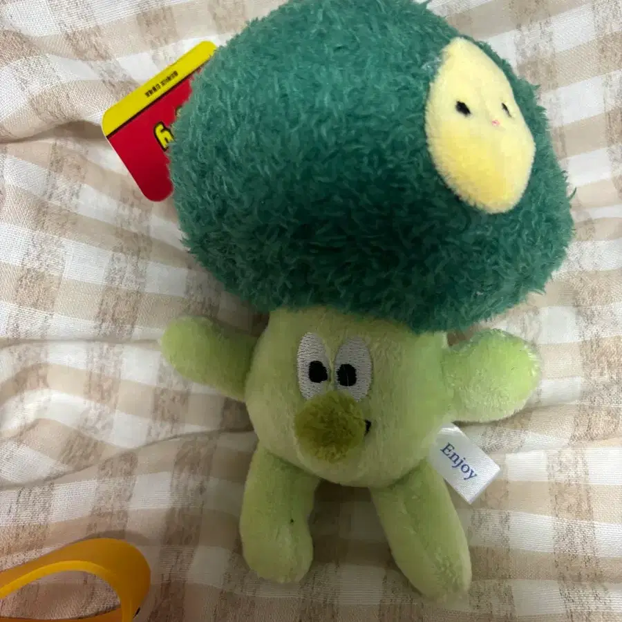 브로콜리 인형 키링