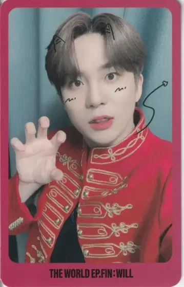 ATEEZ THE WORLD EP.FIN : WILL 종호 트레이딩 카드