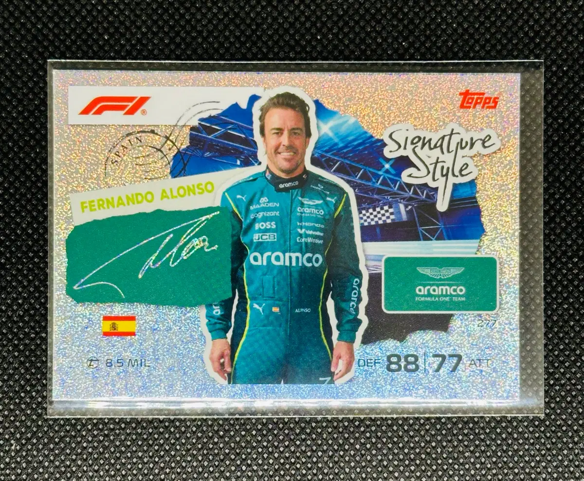 2026 F1 탑스 터보 어택 페르난도 알론소 시그니처 스타일