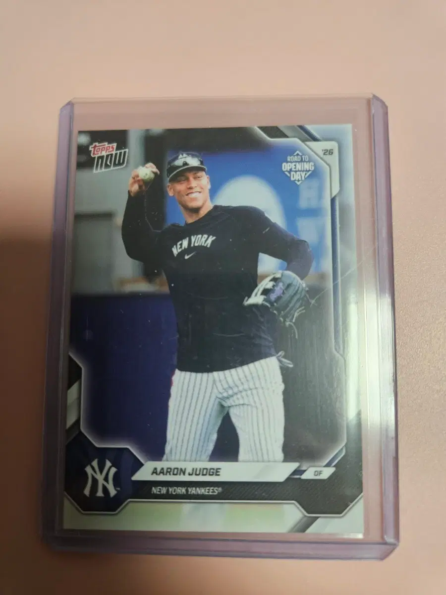양키스)애런 저지 2026 Topps Now Opening Day