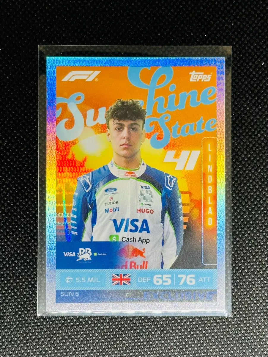 2026 F1 탑스 터보 어택 린드 블라드 션샤인 스타 카드