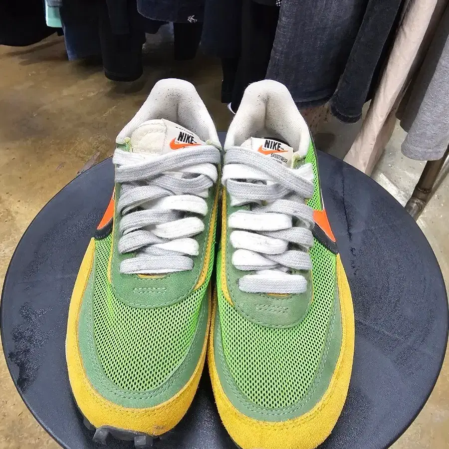(240-245)나이키 x 사카이 LD와플 그린 멀티