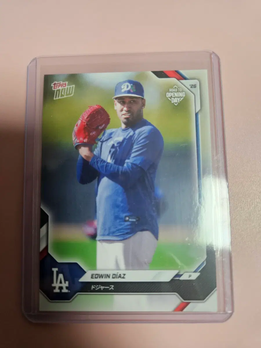 다저스)에드윈 디아즈 2026 Topps Now Opening Day Japan