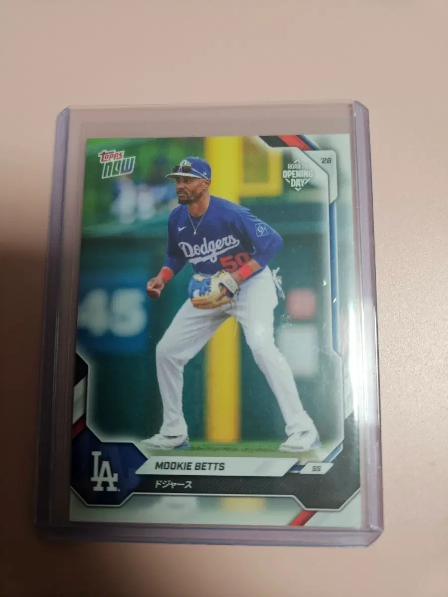 다저스)무키 베츠 2026 Topps Now Opening Day Japan