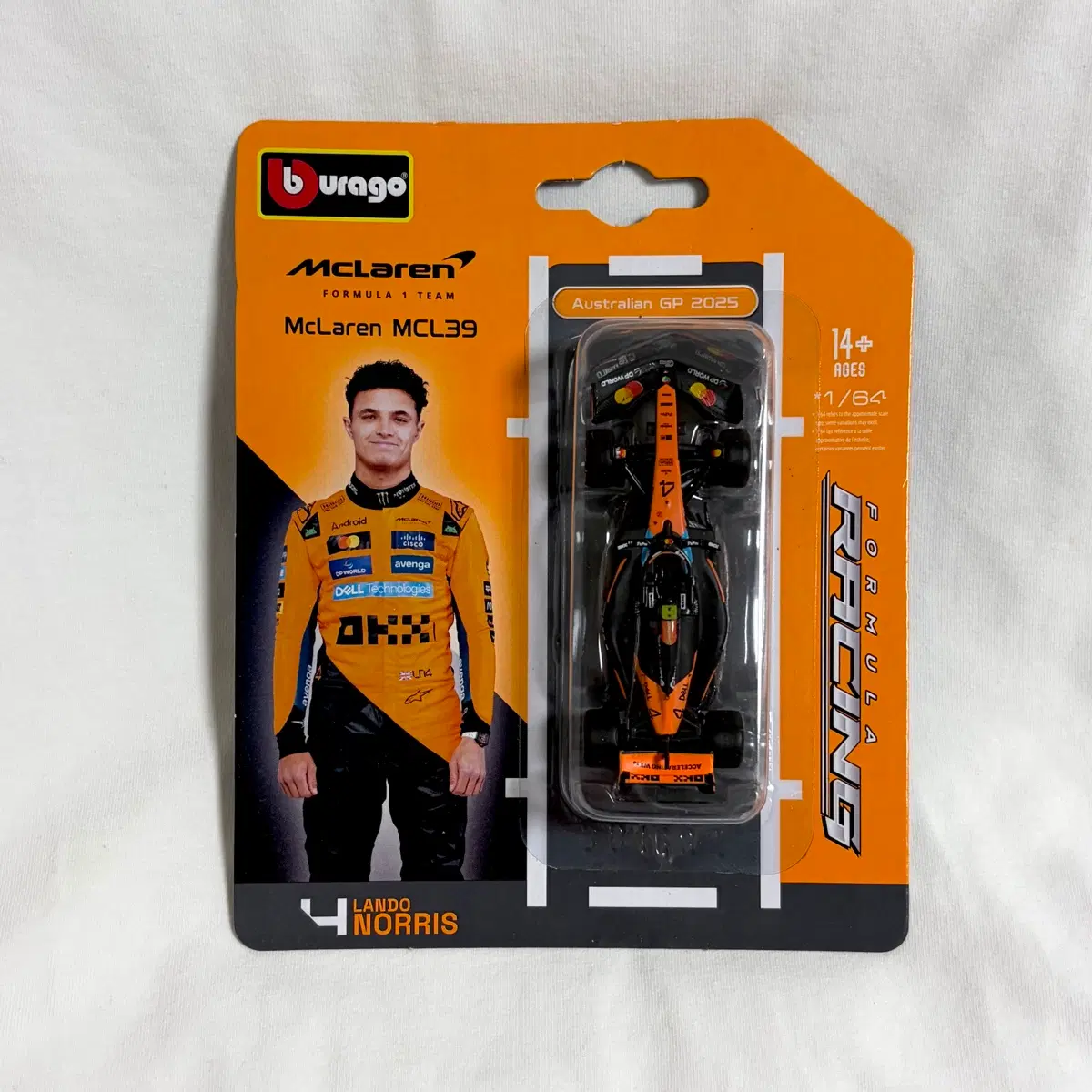 f1 맥라렌 란도 랜도 노리스 부라고 1:64 양도합니다 탑스 터보어택 카드 레고 유니폼