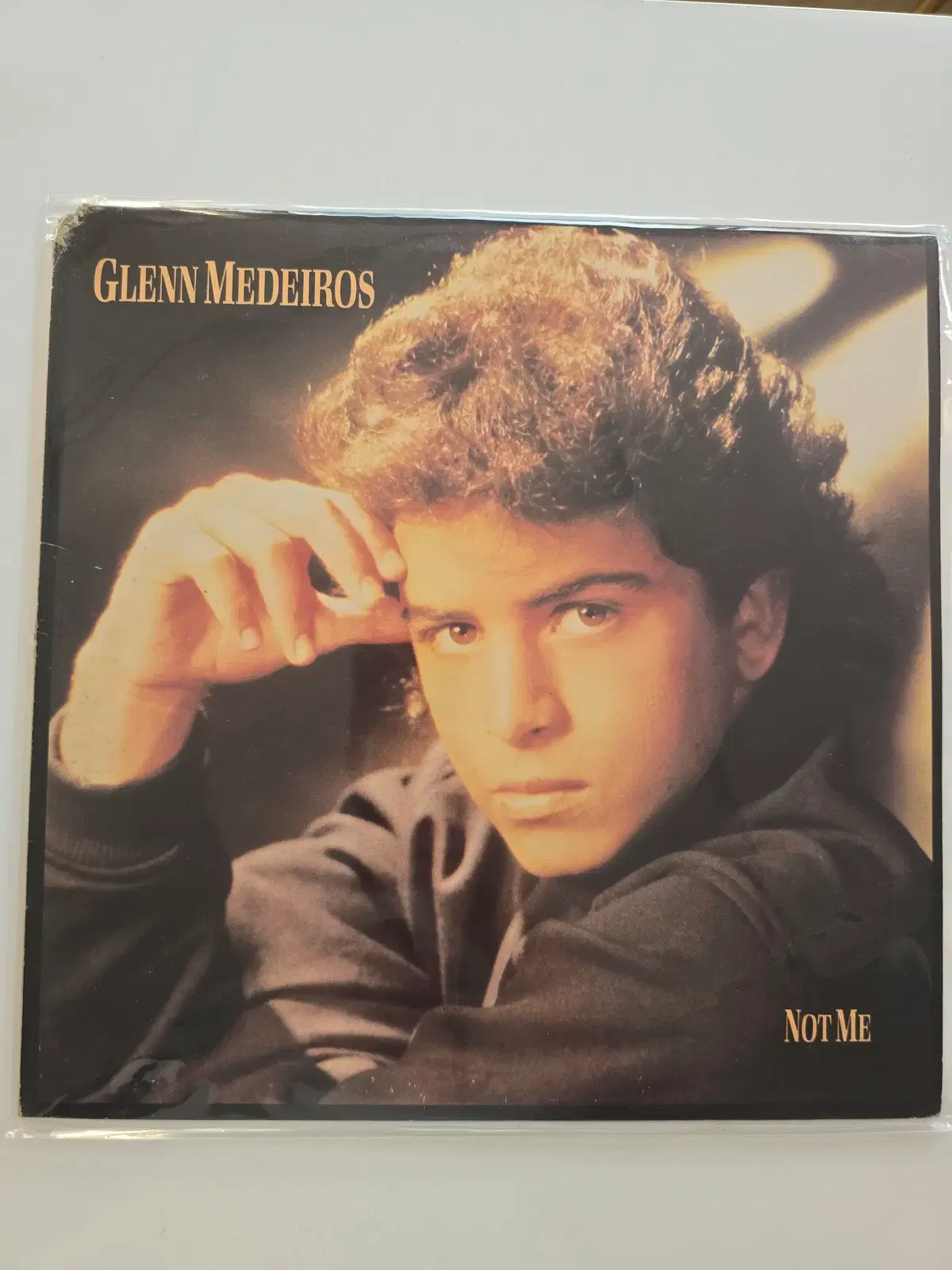 글렌 메데이로스 LP / Glenn Medeiros - Not Me/ 가사집 있음/ EX+